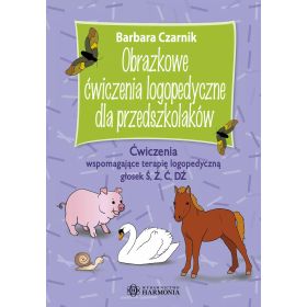 Obrazkowe ćwiczenia logopedyczne dla przedszkolaków. Ś, Ź, Ć, DŹ 