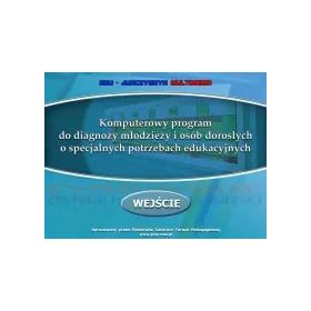 Edu-Jurczyszyn - multimedia, część 2. Program do diagnozy młodzieży i osób dorosłych o specjalnych potrzebach... (płyta CD) - 1