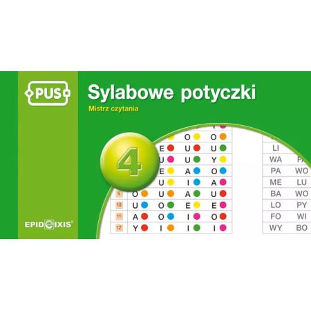 PUS. Sylabowe potyczki 4. Mistrz czytania 