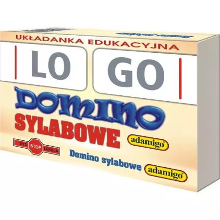 LOGO - domino sylabowe. Układanka edukacyjna - 1