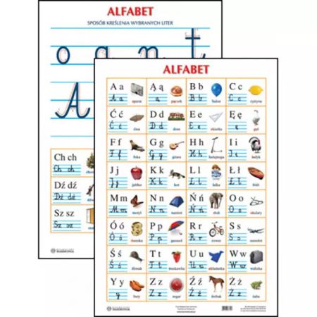Plansze edukacyjne - alfabet  1  