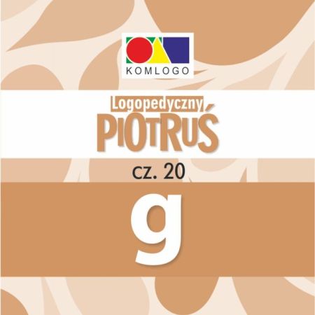 Karty logopedyczny Piotruś - cz. 20. Głoska G  1  