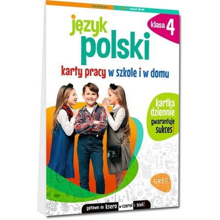 Język polski. Karty pracy w szkole i w domu. Klasa 4  1  