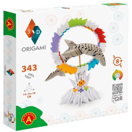 Origami 3D. Delfin  1 