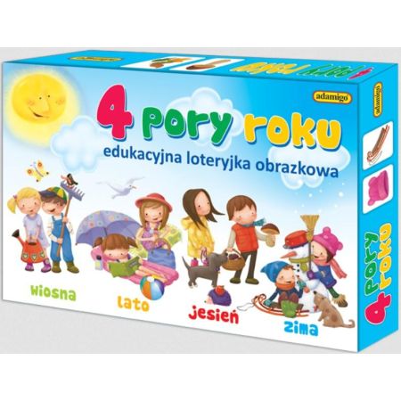 4 pory roku. Edukacyjna loteryjka obrazkowa -  - 1