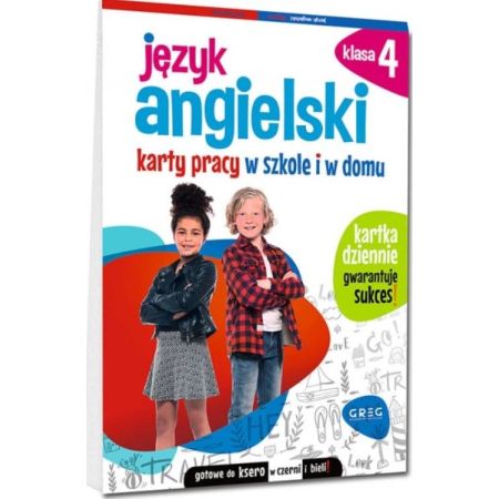 Język angielski. Karty pracy w szkole i w domu. Klasa 4 