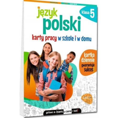 Język polski. Karty pracy  w szkole i w domu. Klasa 5 