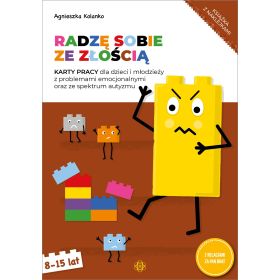 Radzę sobie ze złością. Karty pracy dla dzieci i młodzieży z problemami emocjonalnymi oraz ze spektrum autyzmu 