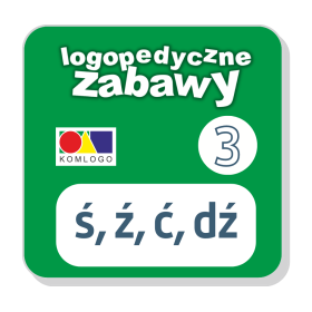 Logopedyczne zabawy. Program komputerowy. Część 3 - ś, ź, ć, dź 