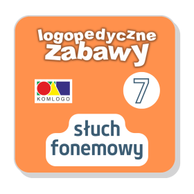 Logopedyczne zabawy. Program komputerowy. Część 7 - słuch fonemowy 