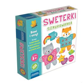 Bawi i uczy! Sweterki. Sznurowanka 