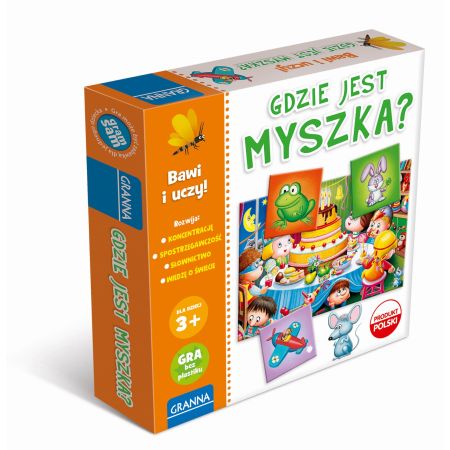 Bawi i uczy! Gdzie jest myszka? 