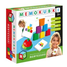 Memokubki - gra edukacyjna Montessori 