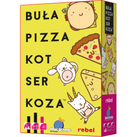 Buła, Pizza, Kot, Ser, Koza 