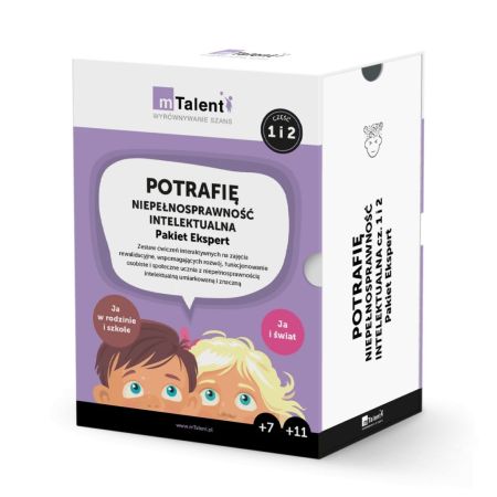 mTalent Potrafię. Niepełnosprawność intelektualna. Pakiet ekspert (część 1 i 2) 