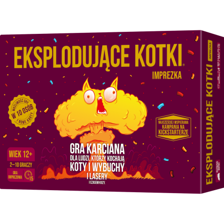 Eksplodujące Kotki: Imprezka (cicha wersja) 