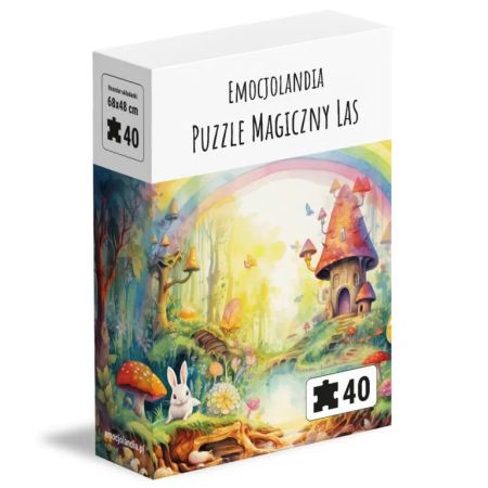 Emocjolandia. Puzzle Magiczny las 